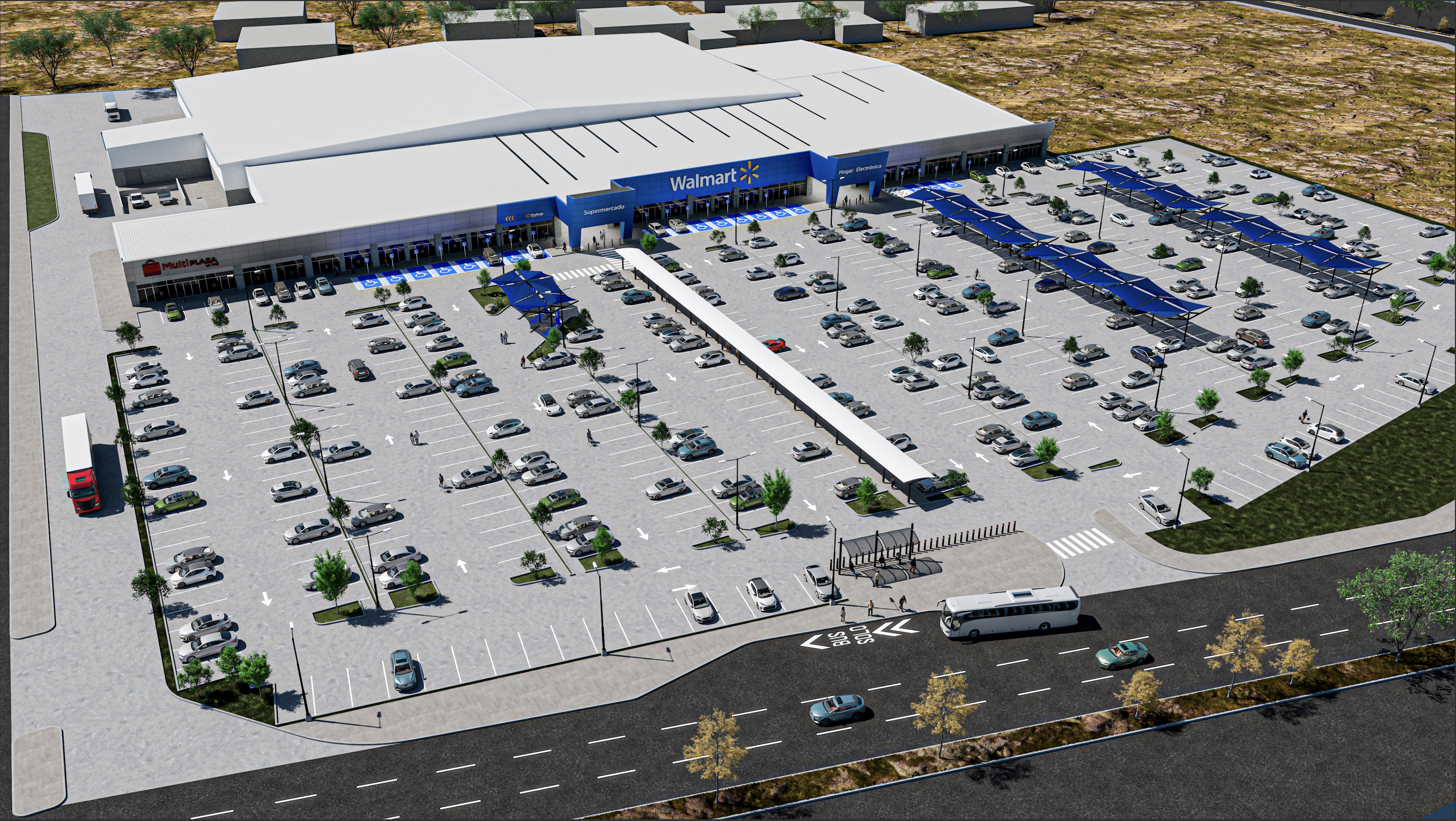 Render 1 de Multi Plaza La Paz